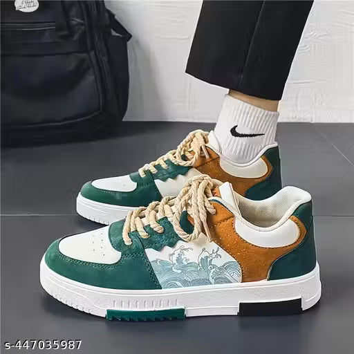 Sports Shoes for Men | Lace up Lightweight Shoes for Running, Walking, Gym, Trekking, Hiking &amp; Party Running Shoes for Men's