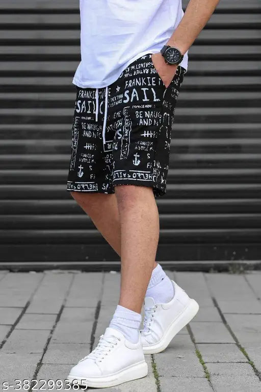 Men's Cotton Shorts | pack of 2 | Printed casual Shorts for men