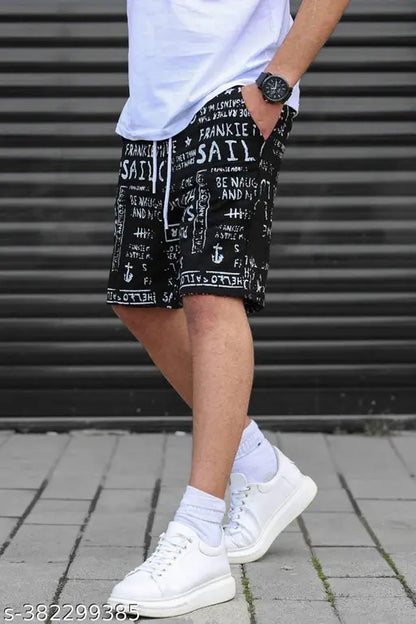 Men's Cotton Shorts | pack of 2 | Printed casual Shorts for men