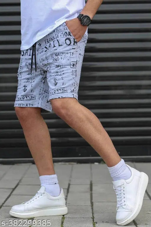 Men's Cotton Shorts | pack of 2 | Printed casual Shorts for men