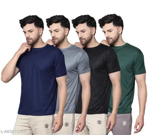 Trendy Fashionable Men Drifit Tshirts Combo