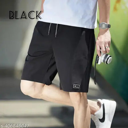 Commbo Pack of 2 Mid-Rise Cotton Blend Lounge Shorts