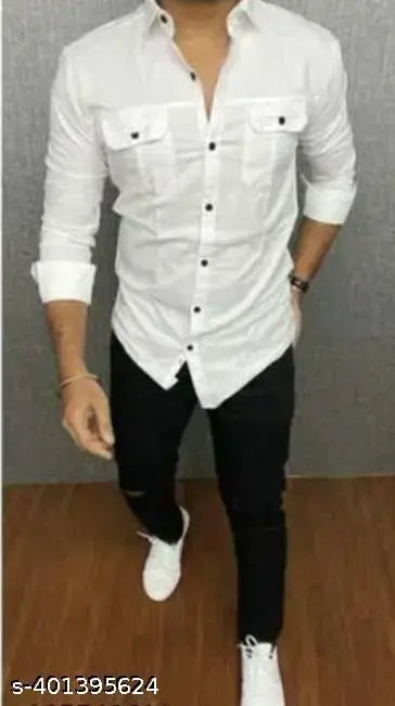 vstrr double pocket shirt for men