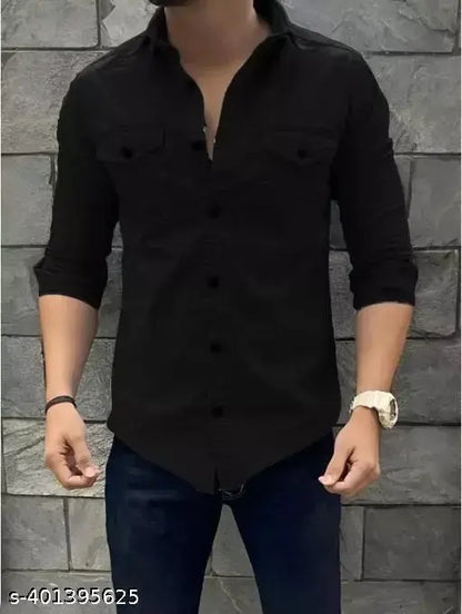 vstrr double pocket shirt for men